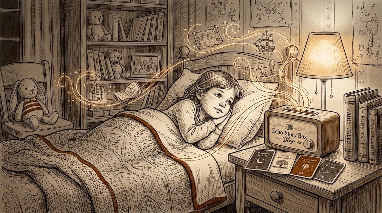 Benefits of audio stories at bedtime for kids