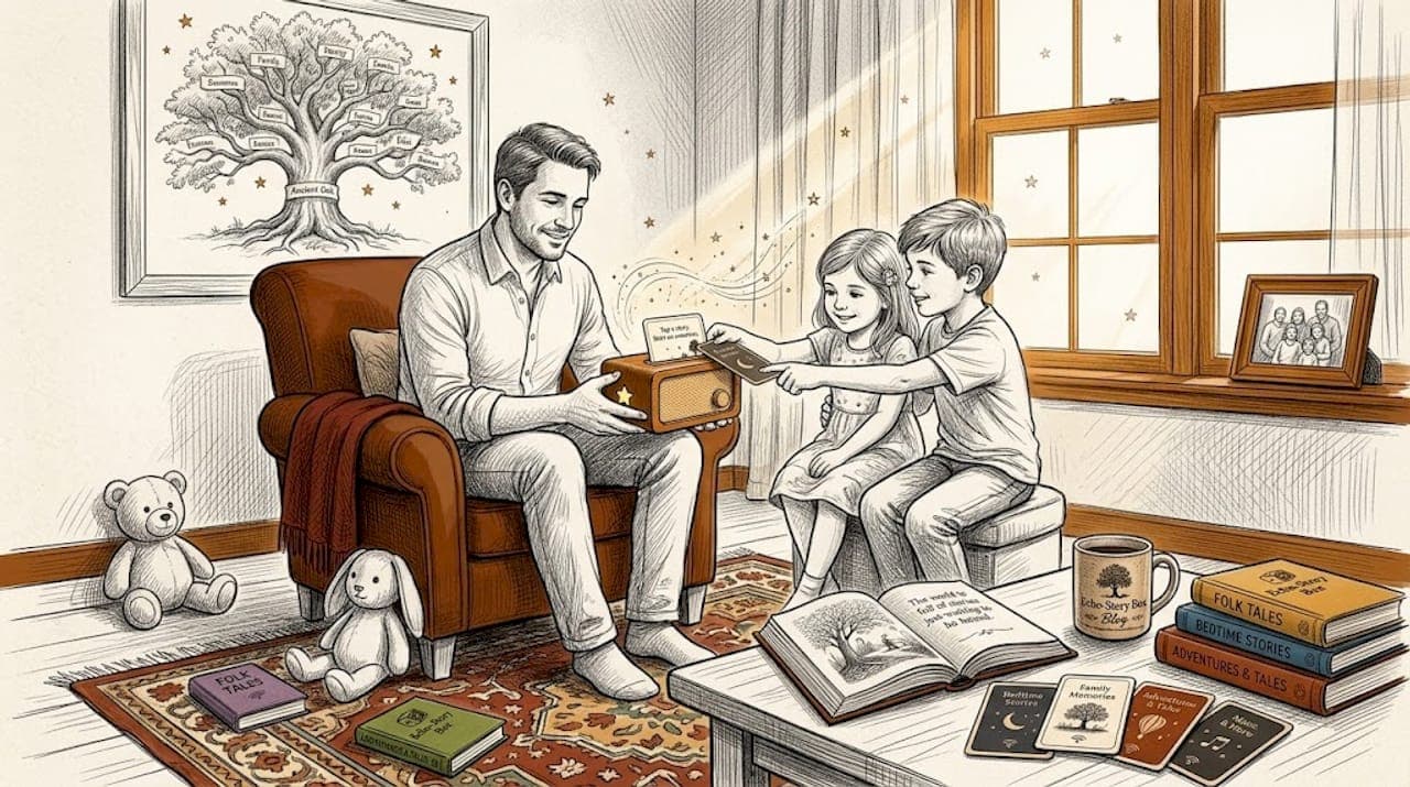 Document Family Stories Children Can Replay at Home