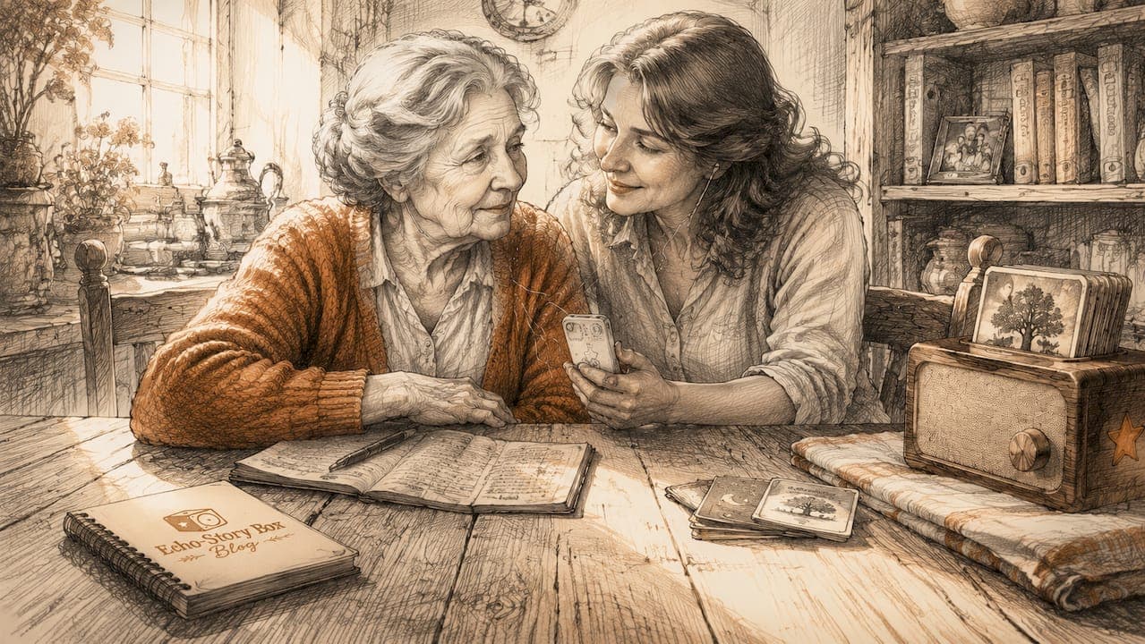 How to Engage Your Elderly Parent with Audio Stories