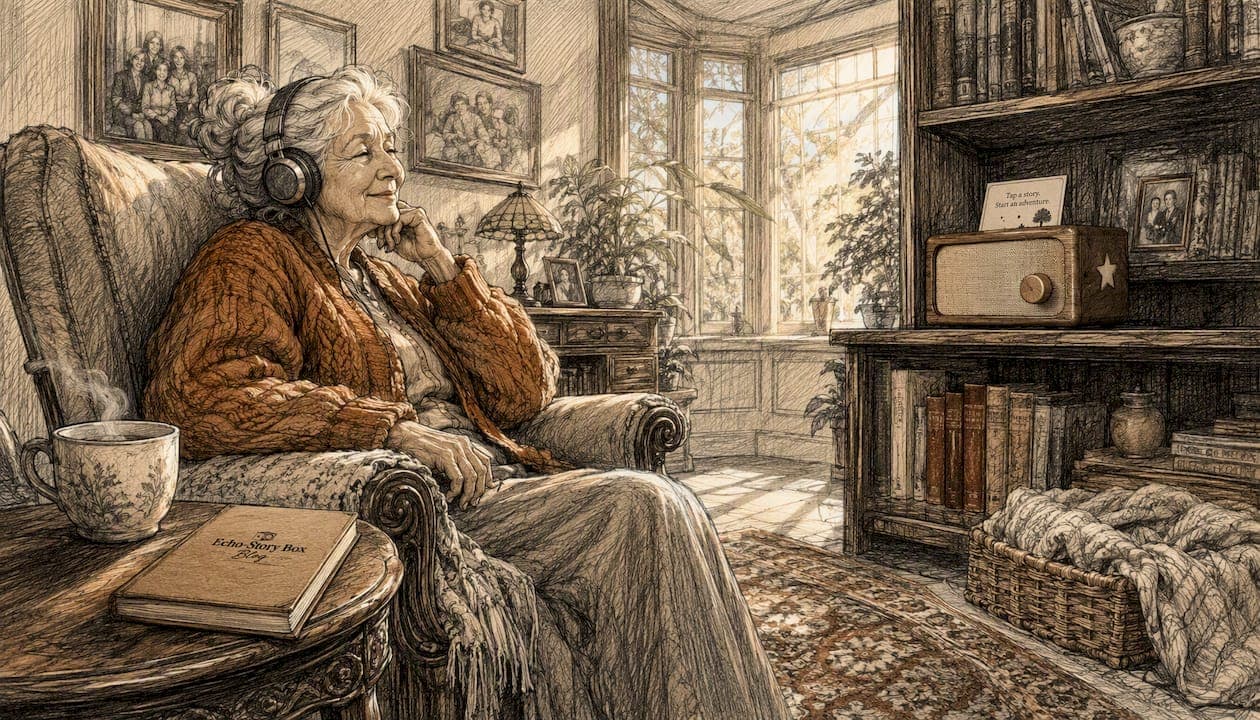 Passive Engagement Audio Activities for Seniors: A Family Guide