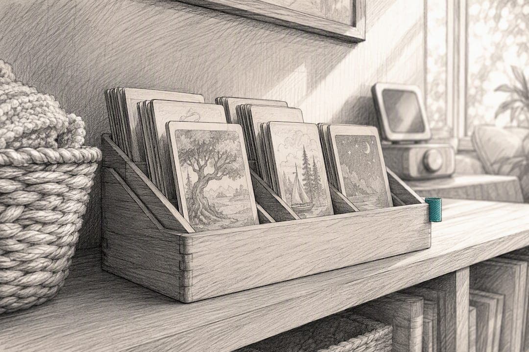 Parents: 20 Front Facing Story Card Storage Ideas to Protect Audio